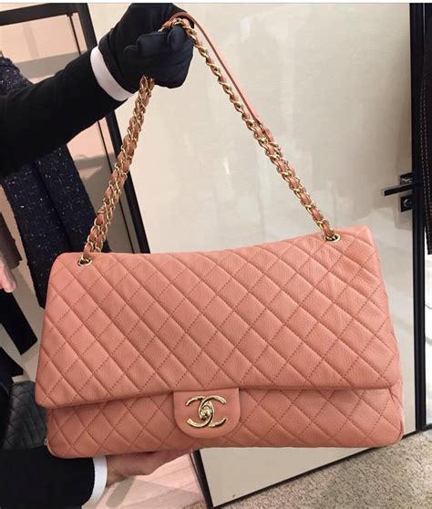 chanel xxl flap bag interior